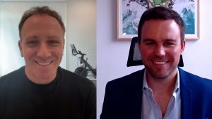 Gary Hoberman (Upqork) and Chris Casey (AWS) Cube Conversations 2023