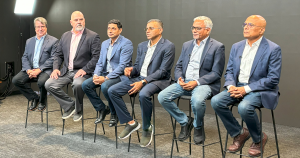 TheCUBE panel discusses enterprise AI tools during its Seize the AI Moment event.