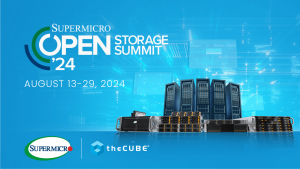 The Supermicro Open Storage Summit will be a chance to discuss software-led solutions.